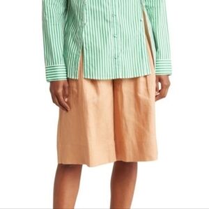 NICHOLAS long line shorts 12 terracotta bermudas Delfina coulottes